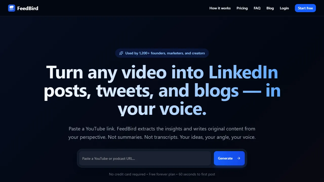 Feedbird Preview