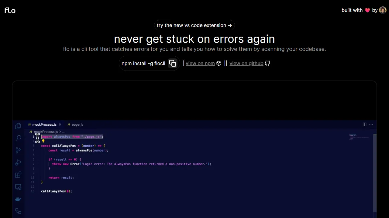 Flo Cli Preview